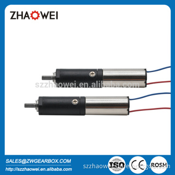 6mm 0.1W Low Power Plastic planetary gearbox With Micro DC Gear Motor
